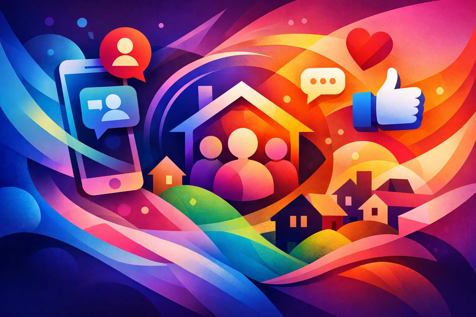 Cómo crear un grupo de vecinos en Facebook